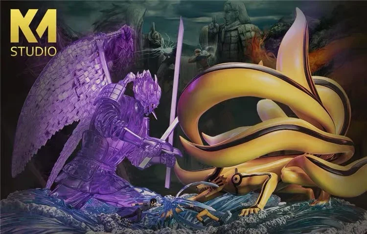 Naruto - KM Studio Ultimate Battle Sasuke Susanoo Vs Naruto Kurama