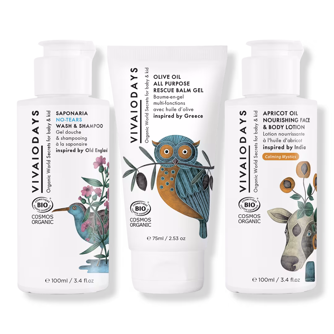 VIVAIODAYS  Daily 3-Step Ritual: Cleanse, Hydrate, Soothe