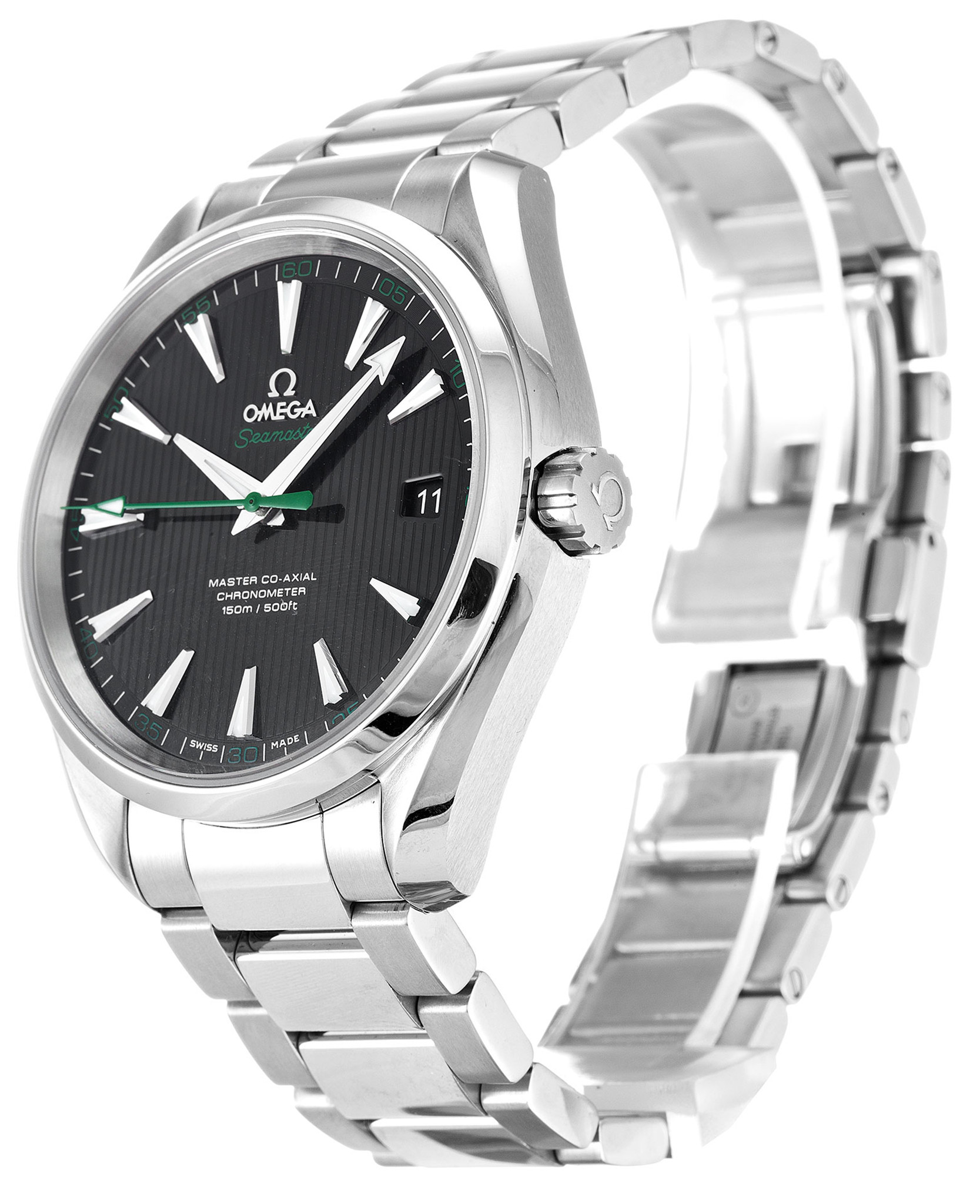 Replica Omega Aqua Terra 150m Gents Black Dial Stainless Steel Strap 231.10.42.21.01.004 41.5MM
