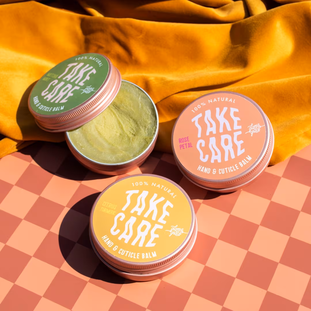 Glam & Grace  Take Care - Hand & Cuticle Balm - Matcha Mint