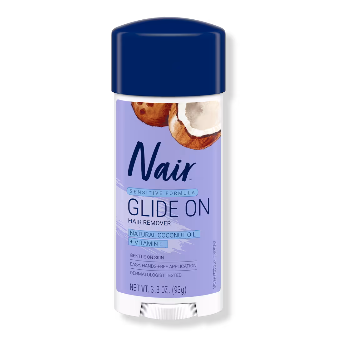 Nair  Glides Away Sensitive Formula Hair Remover with Coconut Oil
