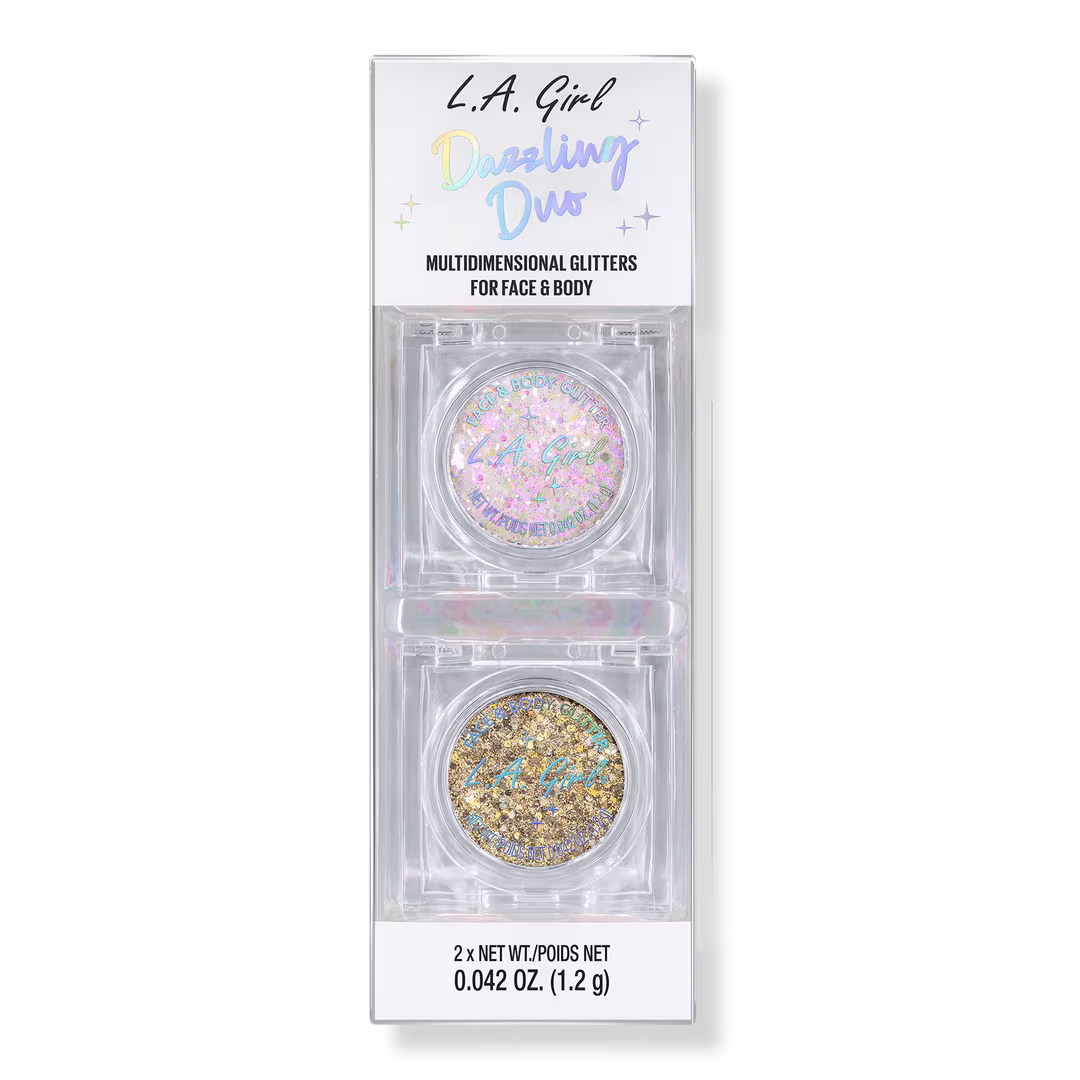 L.A. Girl  Dazzling Duo Face & Body Glitter