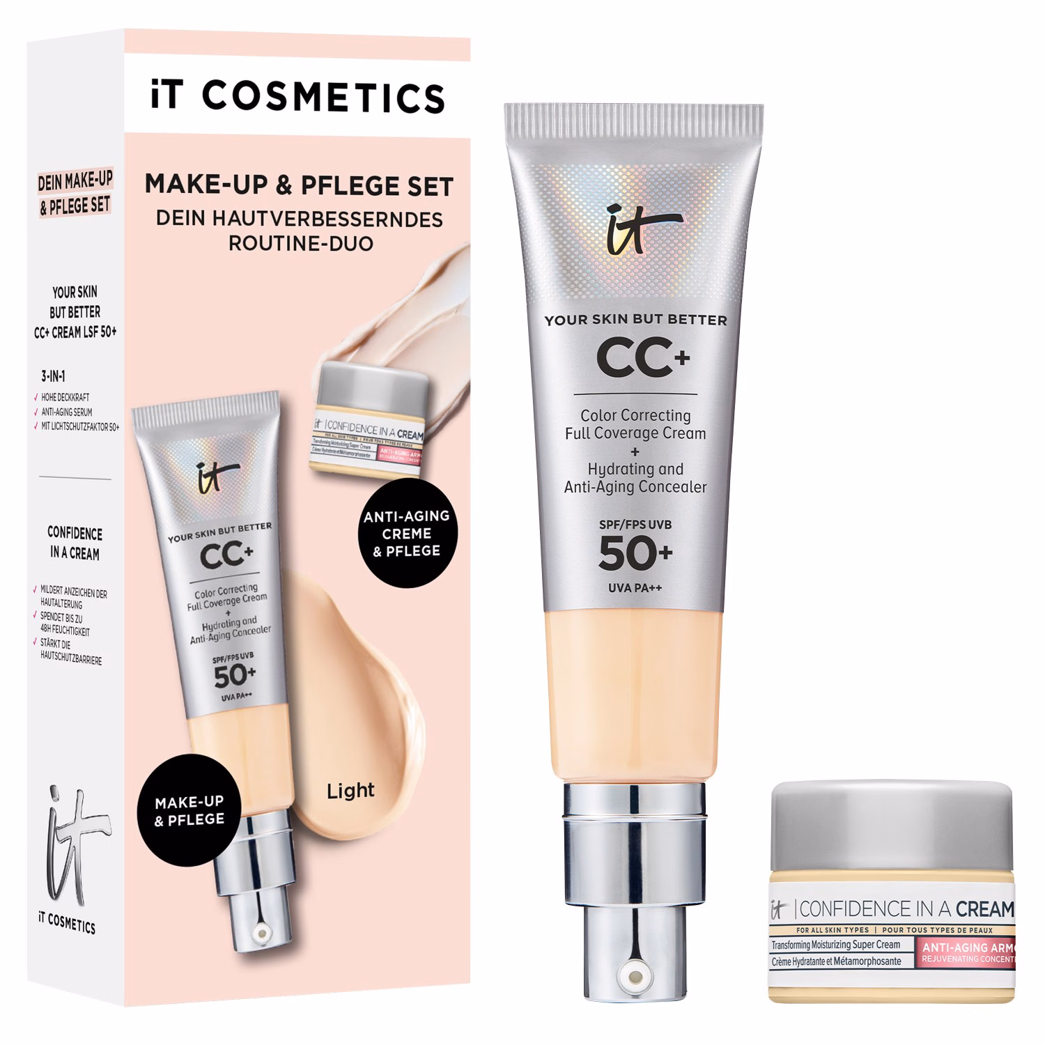 CC+ SPF 50+ & Confidence In A Cream