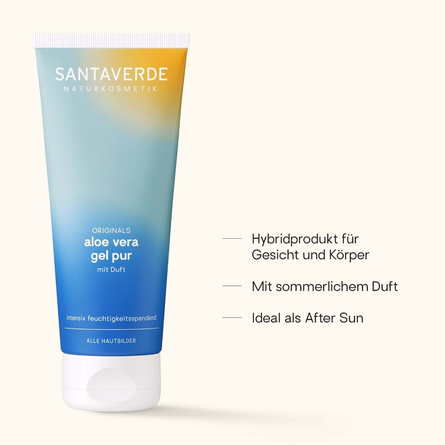 aloe vera gel pur mit Duft