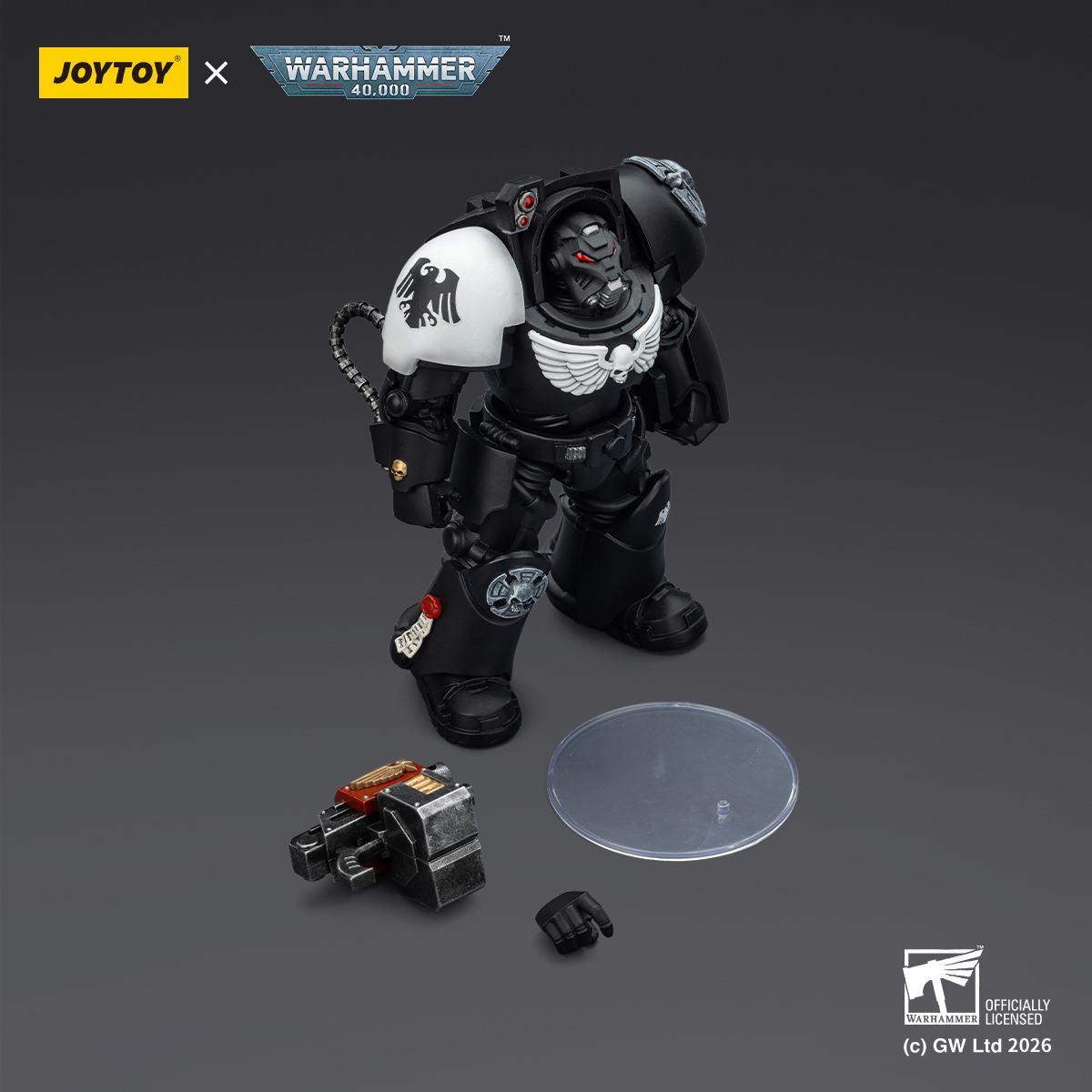 JOYTOY Warhammer 40k 1: 18 Raven Guard Terminators - JOYTOY WORLD