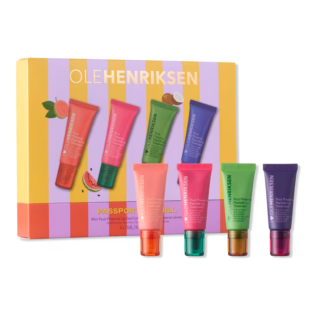 OLEHENRIKSEN  Passport To Chill Mini Pout Preserve Peptide Lip Set
