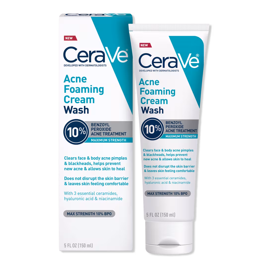 CeraVe  Acne Foaming Cream Wash