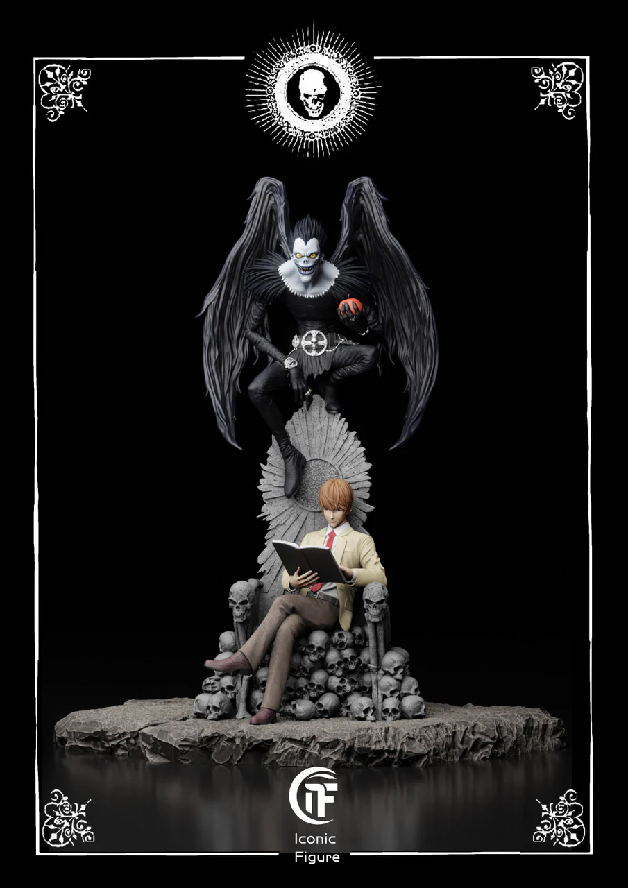 Deathnote - Light Yagami & L Lawliet | 1:6 Resin Statue | by IF Studio