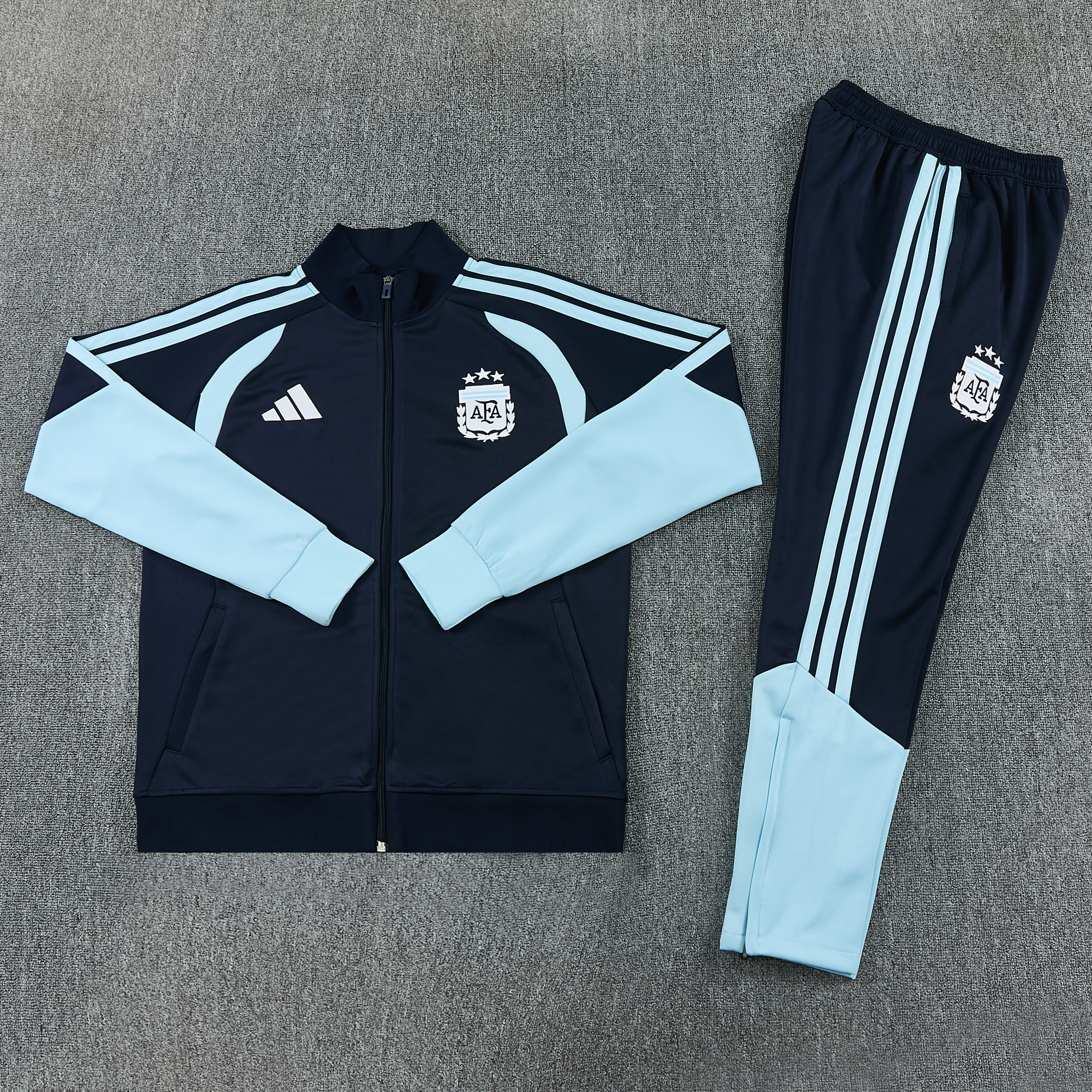 2026/2027 Argentina Full Zipper Training Suit (Adult Set)