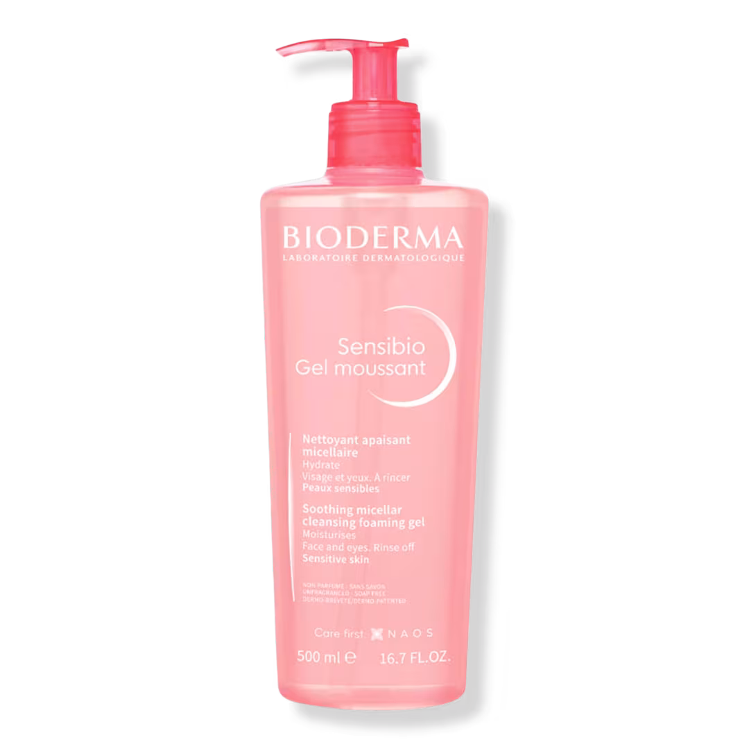 Bioderma  Sensibio Foaming Gel Face Cleanser for Sensitive Skin