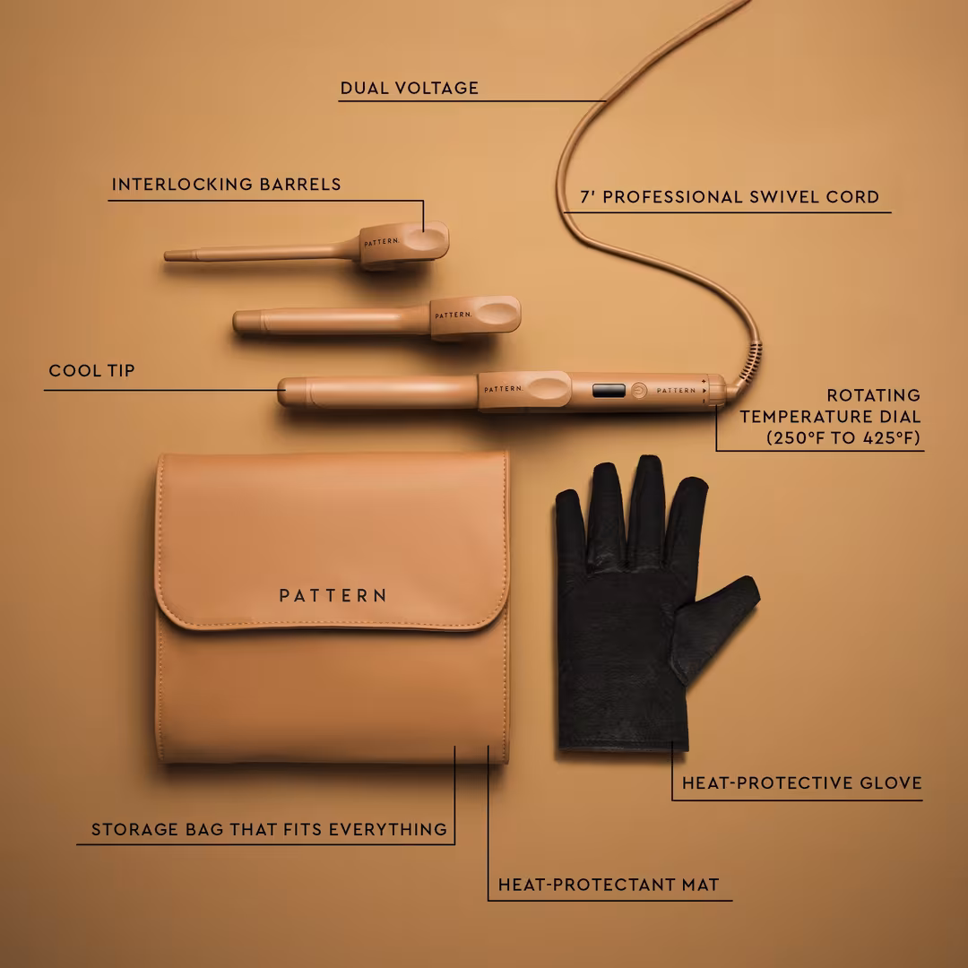 PATTERN  The 3-in-1 Interchangeable Curling Iron
