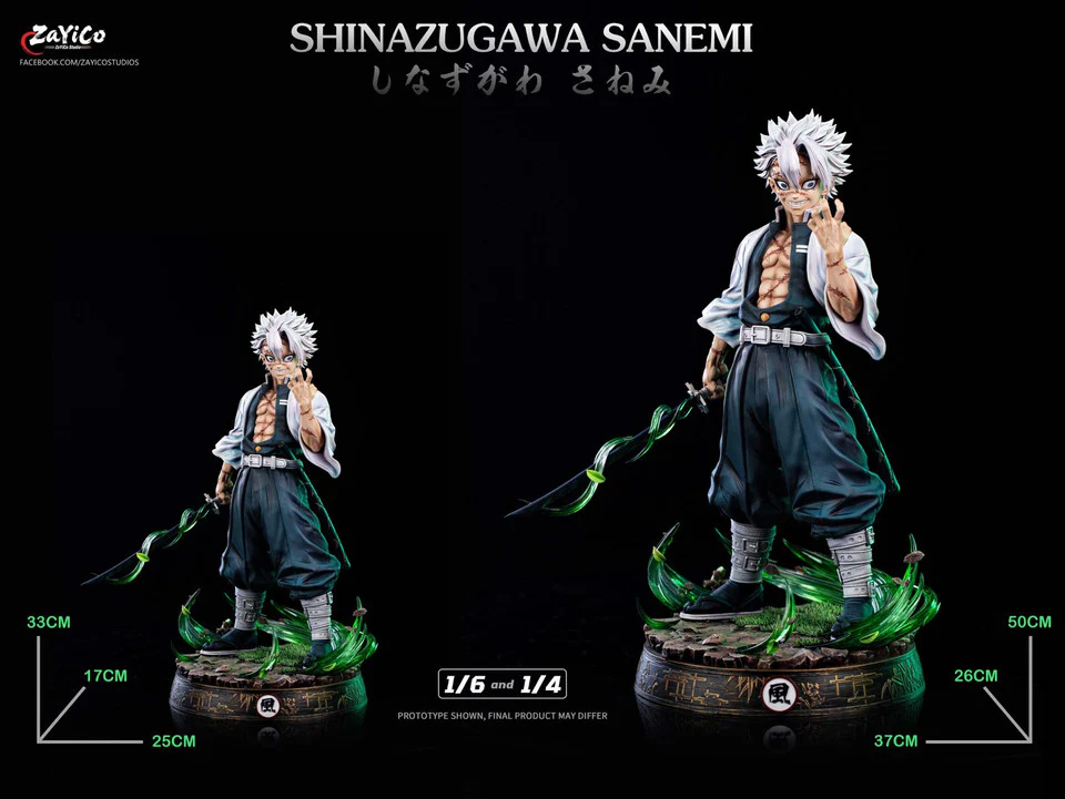 Demon Slayer: Kimetsu no Yaiba - Shinazugawa Sanemi | 1:6/1:4 Resin Statue | by Zayico Studio