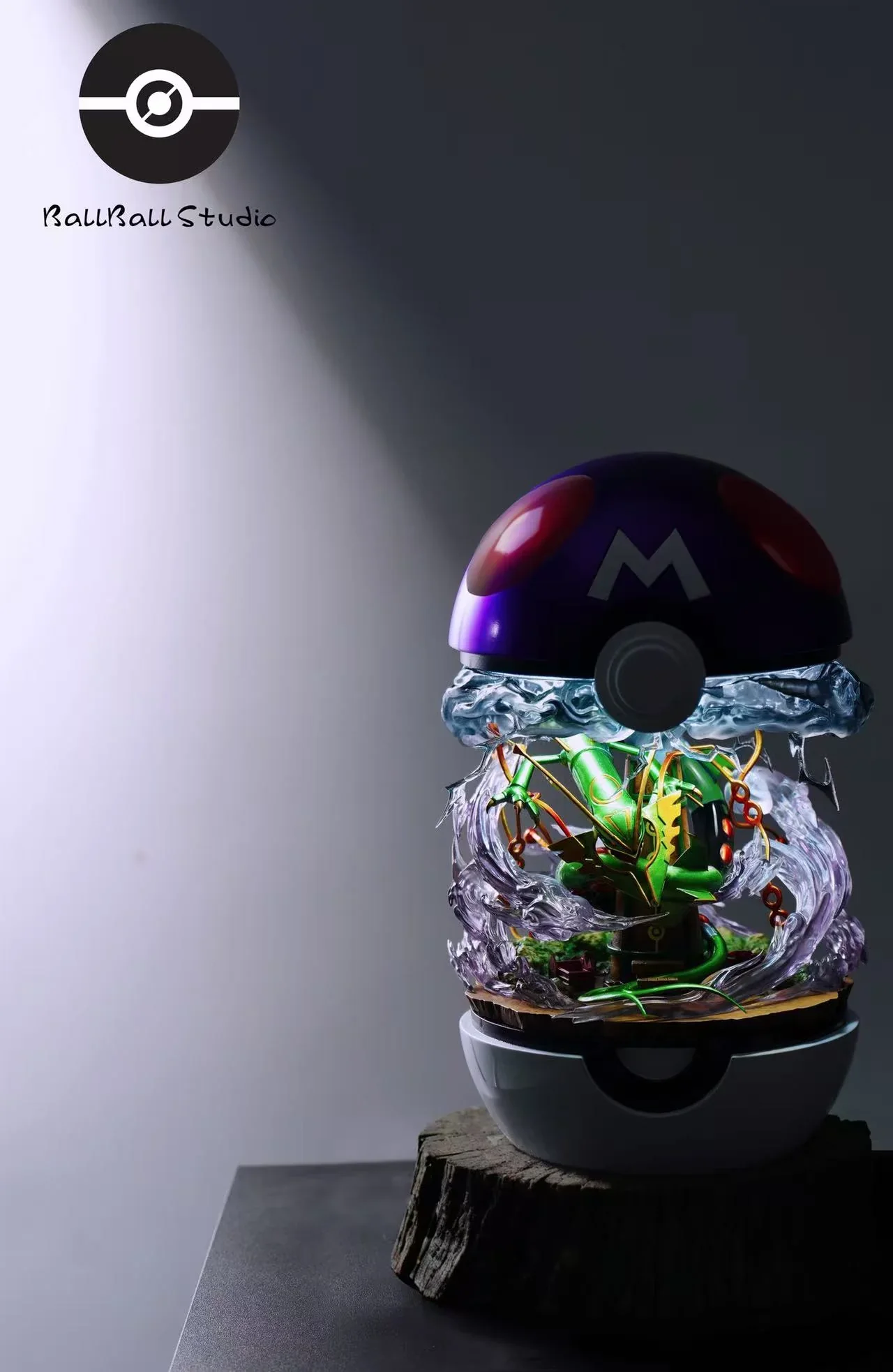 Pokemon - BallBall Studio Rayquaza Resin Statue