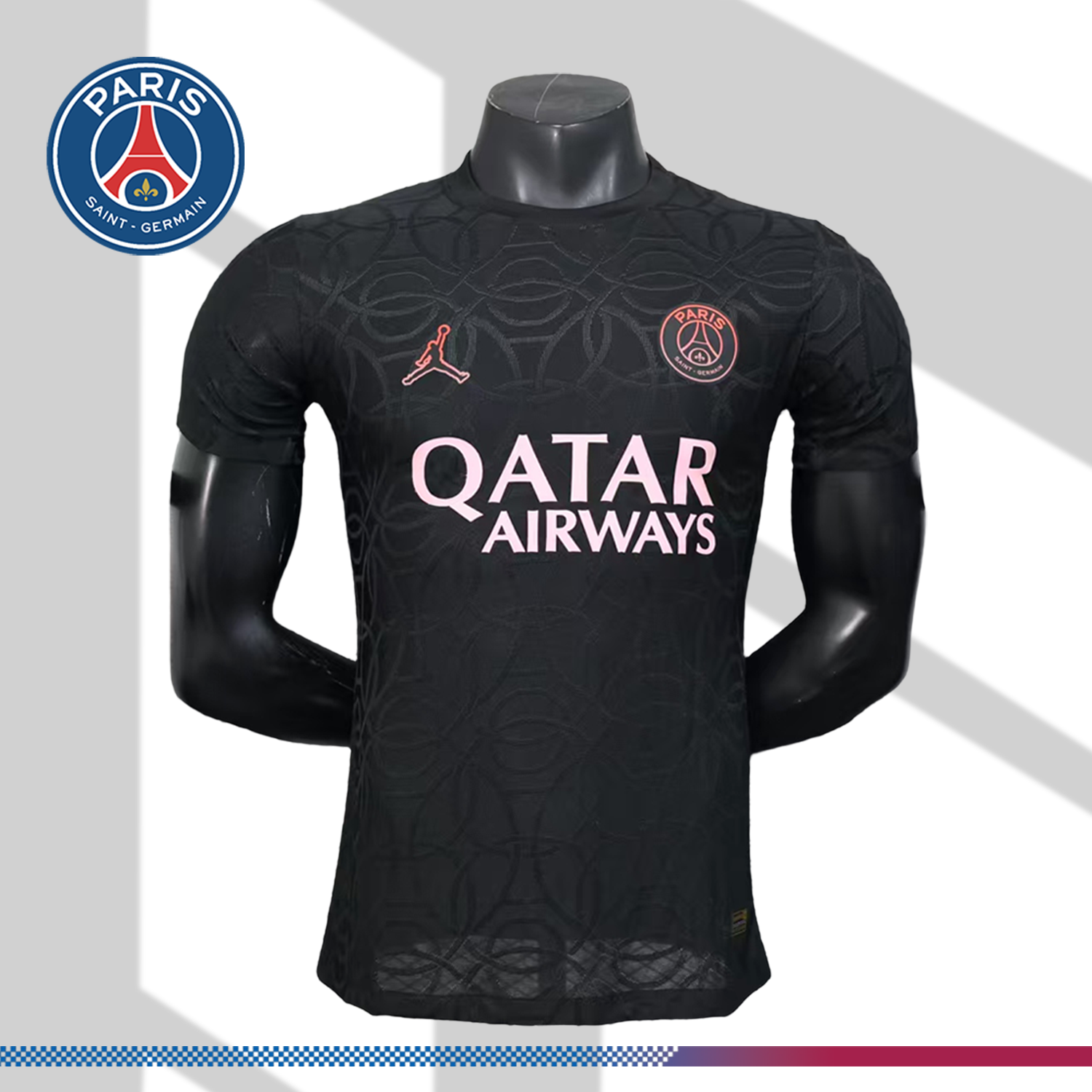2025/2026 Paris Saint-Germain Black Special Edition Jersey (Player Edition)