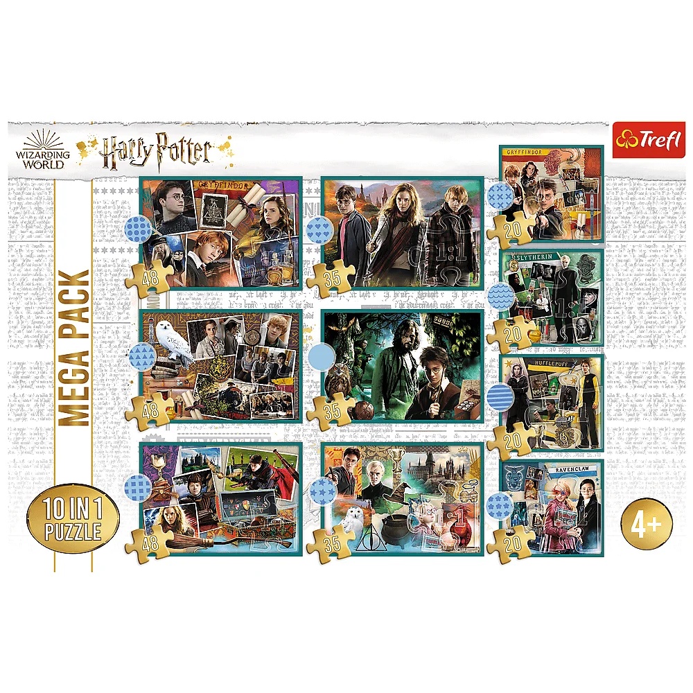Puzzle 10W1 Harry Potter W Świecie Harrego Pottera