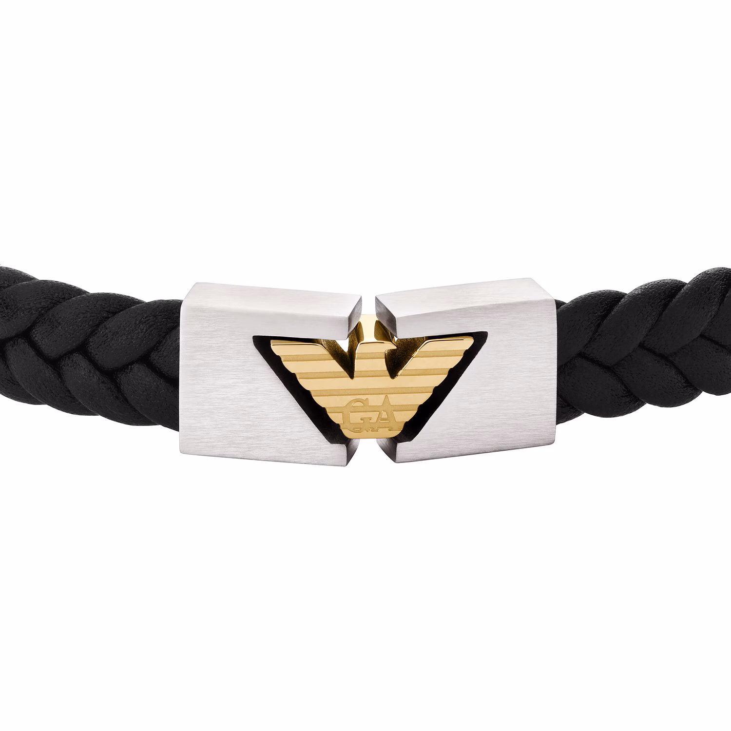 Armband Leder, Edelstahl