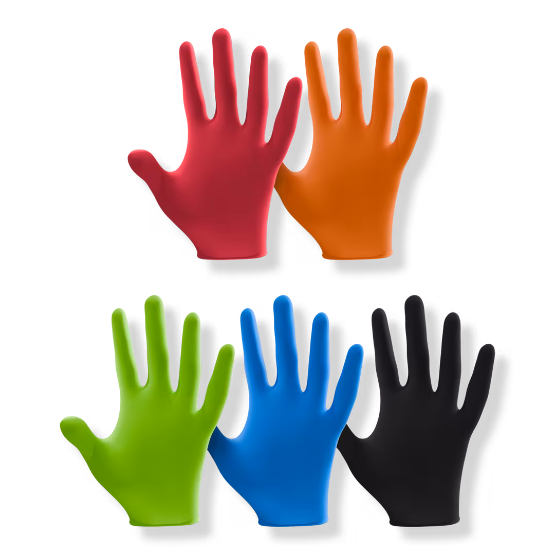 L3VEL3  Nitrile Disposable 5 Boxes Matte Powder-Free Gloves