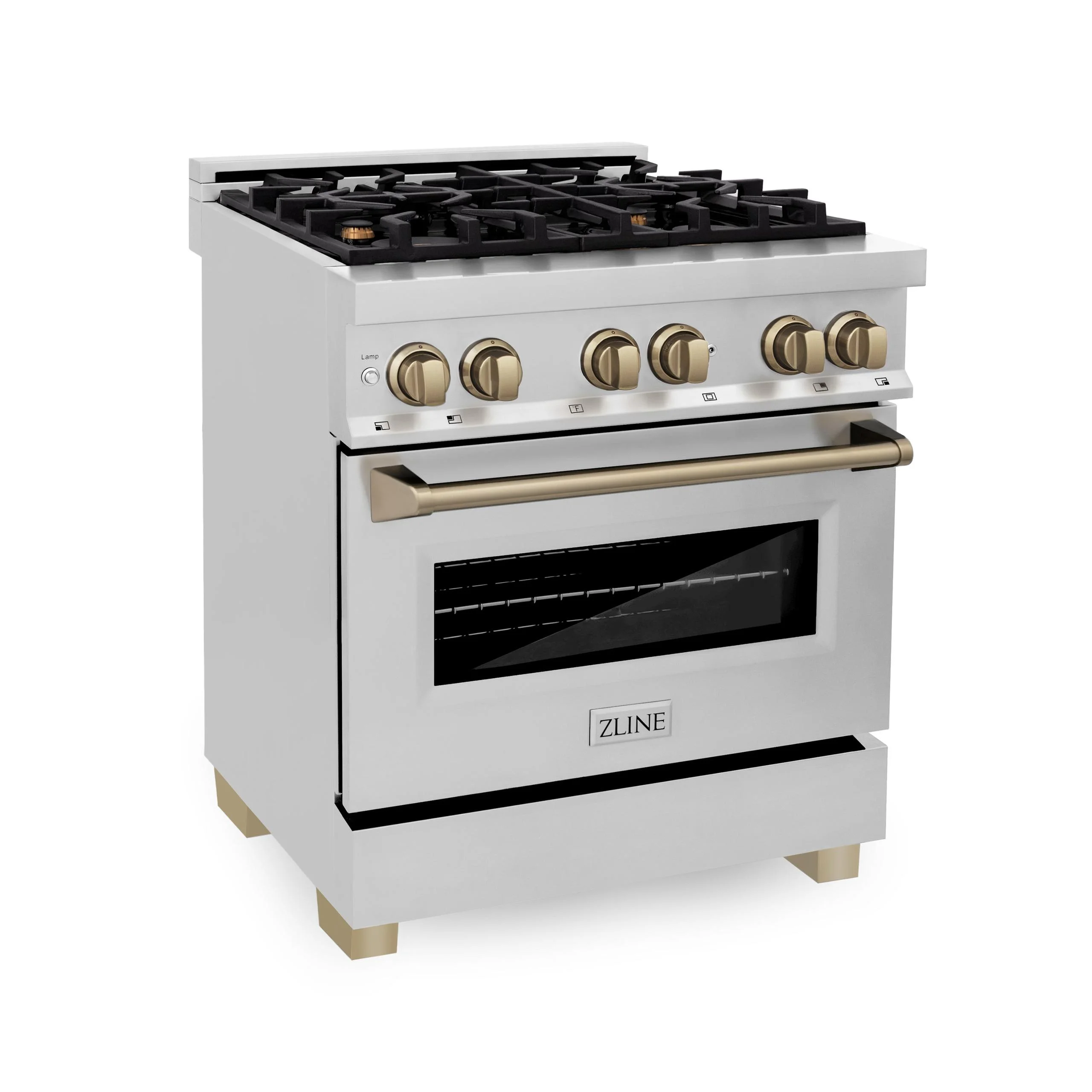 ZLINE KITCHEN AND BATH RAZ30CB professional gas range