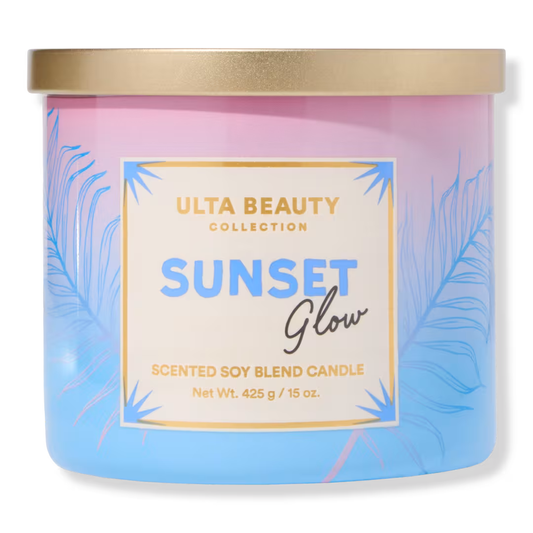 ULTA Beauty Collection  Sunset Glow 3-Wick Scented Candle