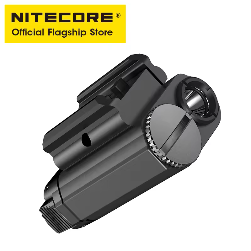 Nitecore NPL20 460 Lumen Tactical Gun lamp Compact Rail Mount LED Army Flashlight Tactical Spotlight Waterproof,CR123A Battery