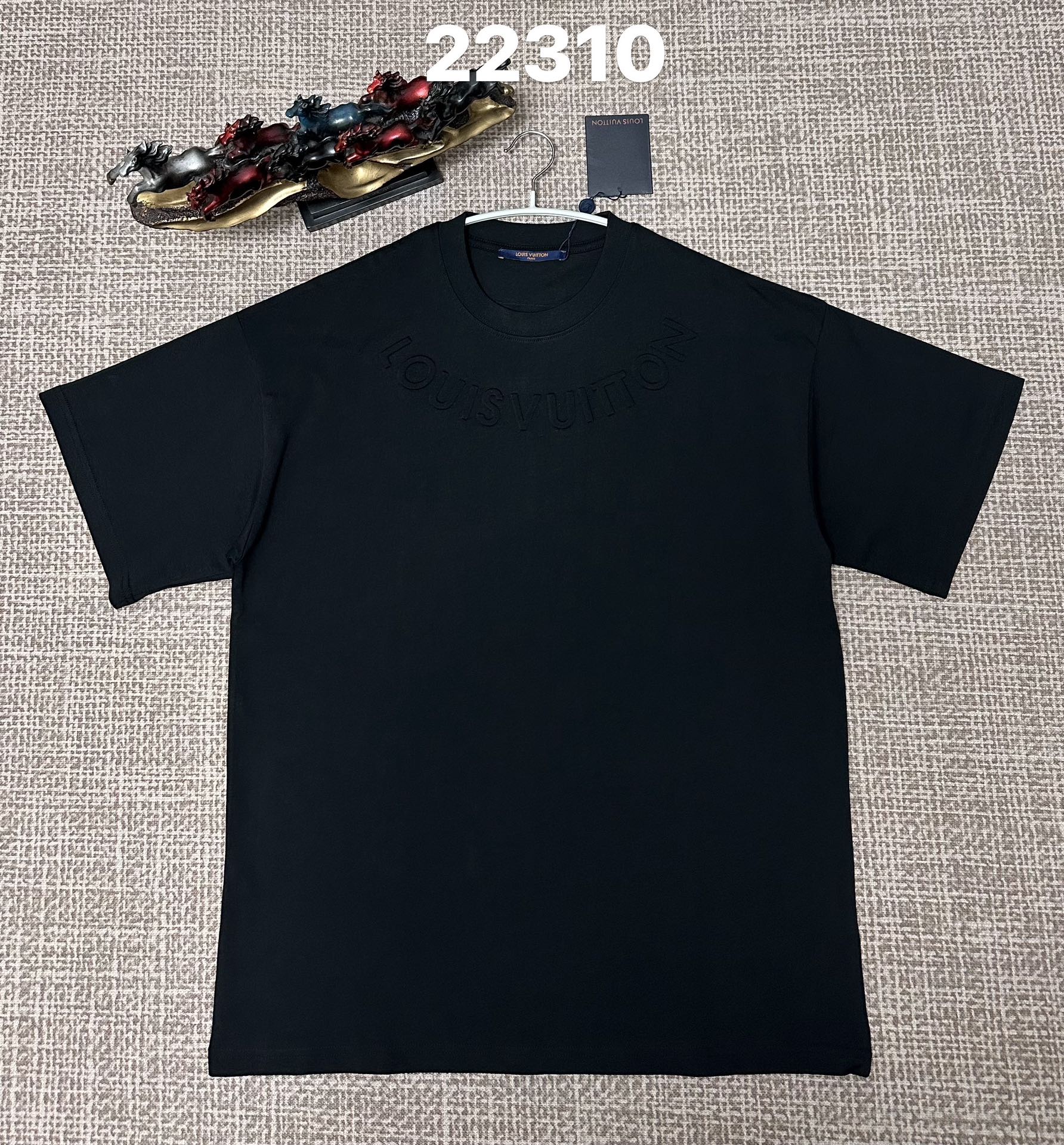 LV Monogram Flowers Logo T-Shirt