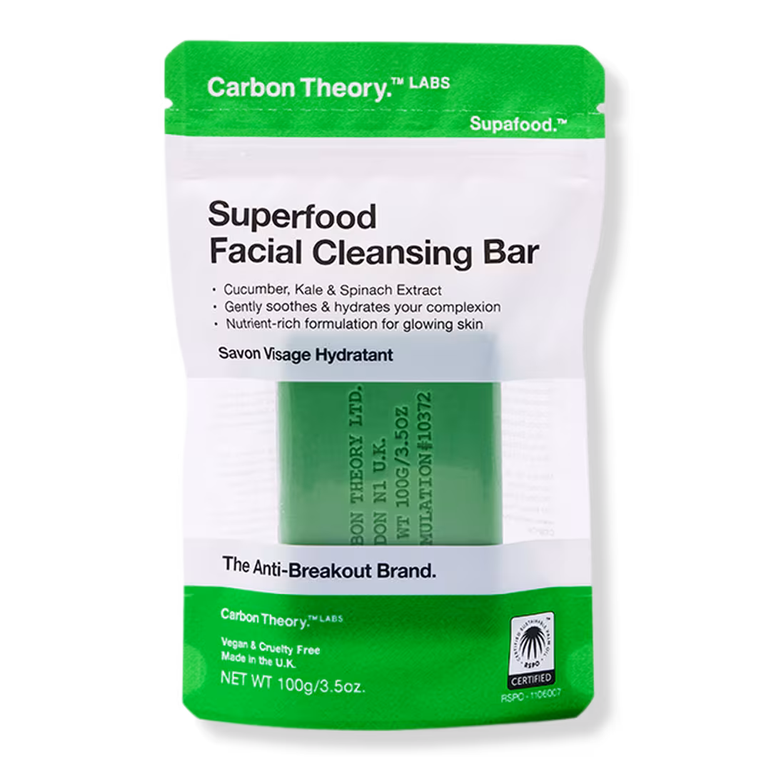 Carbon Theory.  Superfood Facial Cleansing Bar