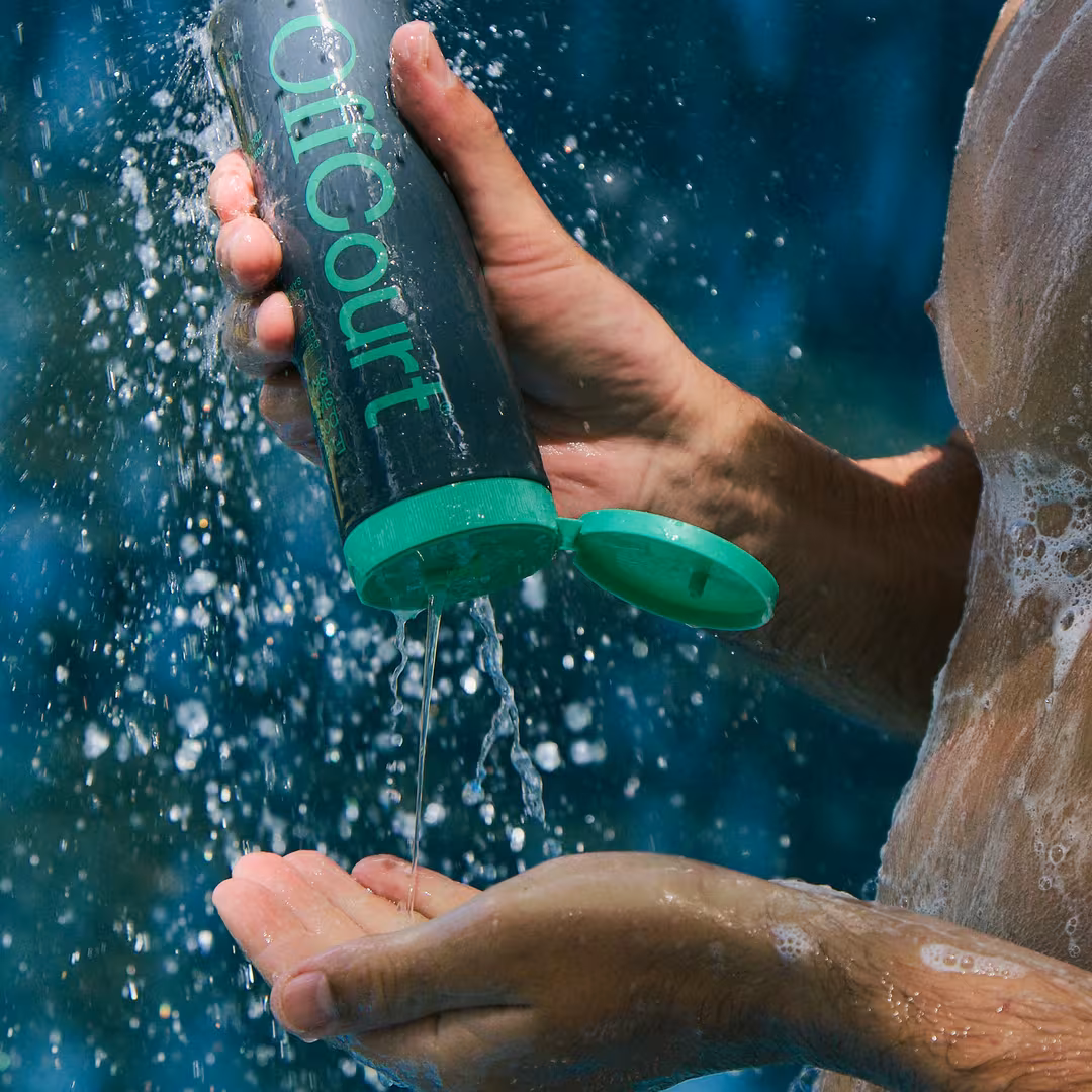 OffCourt  Coconut Water + Sandalwood Body Wash Duo Pack