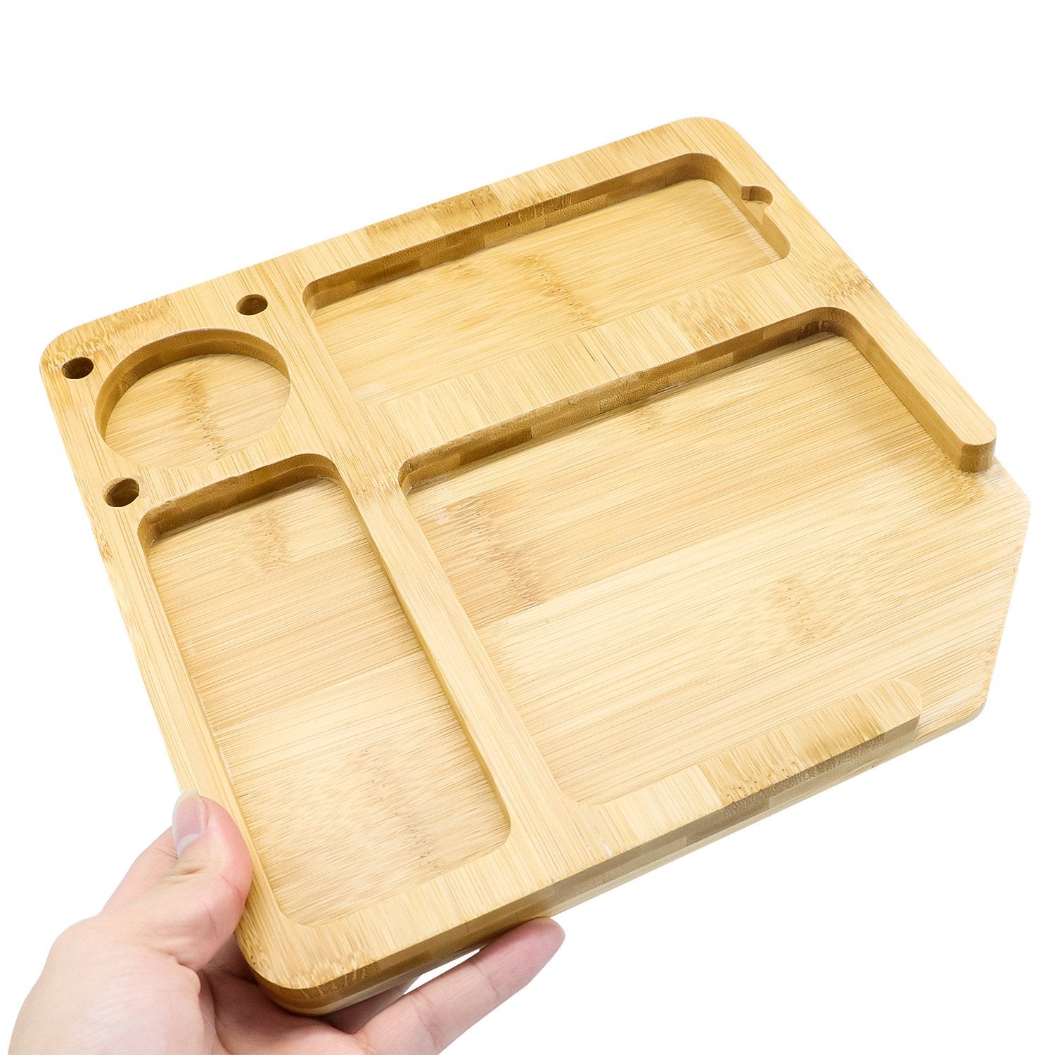 Wooden Cigarette Operation Panel Rolling Tray