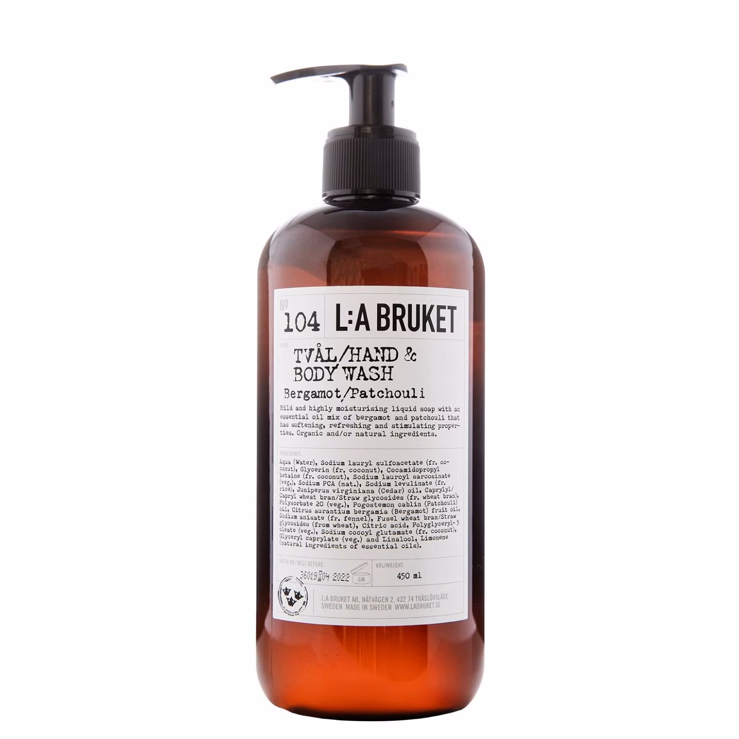 No.104 Bergamot/Patchouli