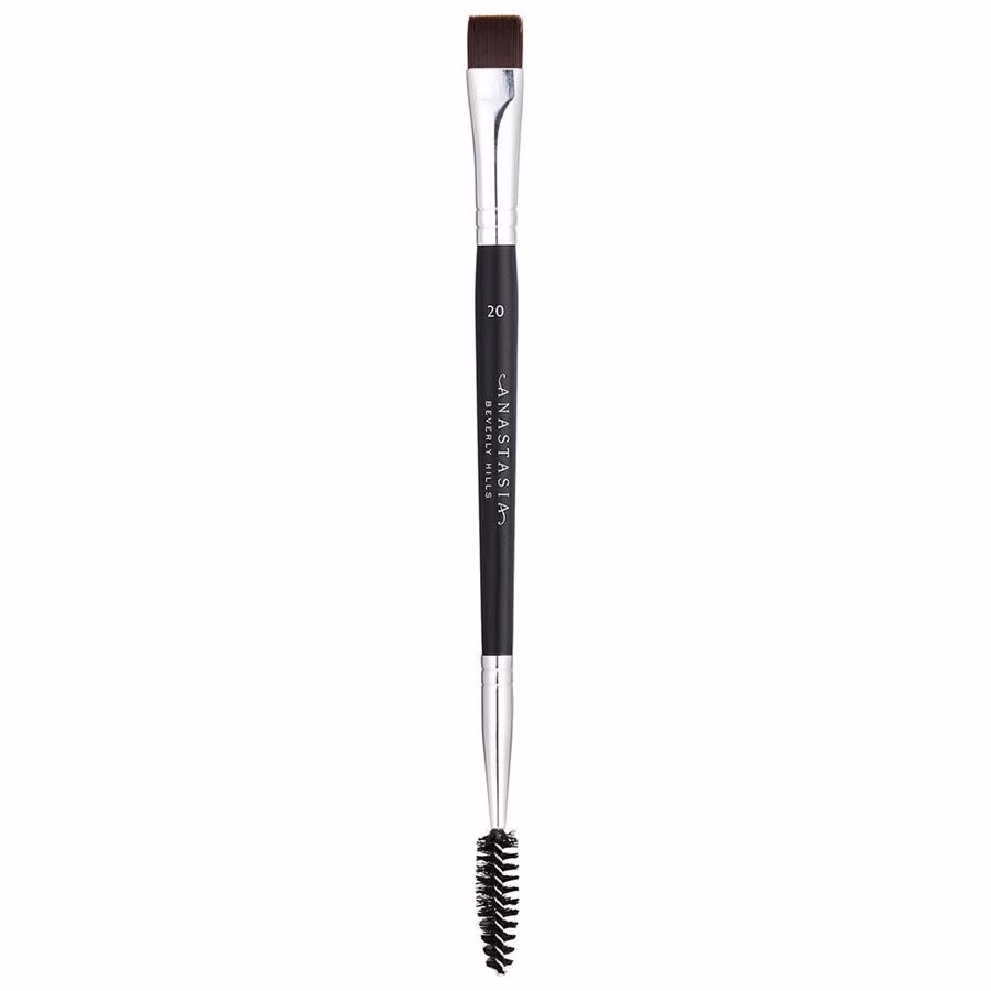 Brush(#20)-Duo Brow/Eye Liner Straight Cut/Spooley