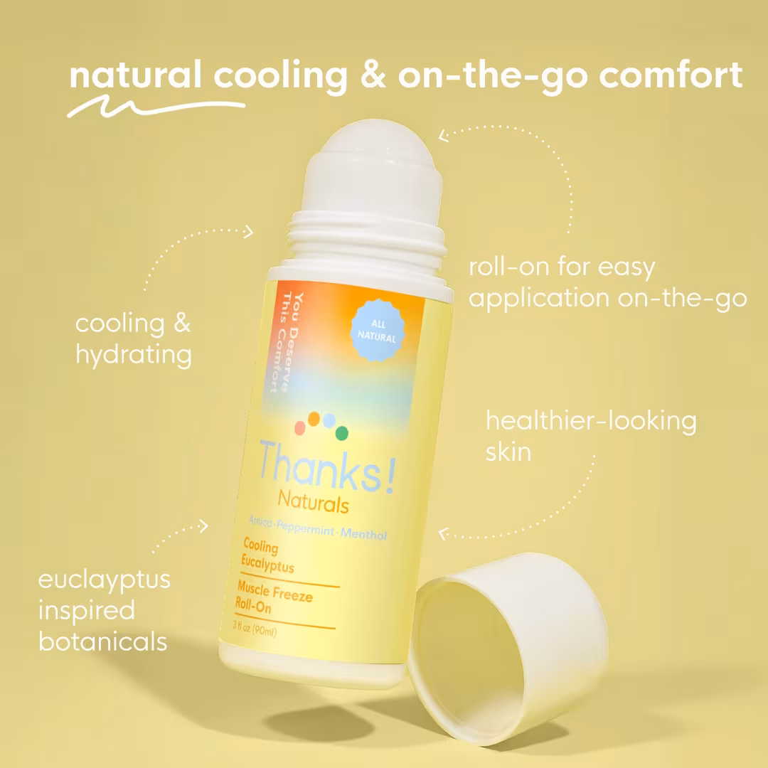 Thanks! Naturals  Mini Cooling Eucalyptus Muscle Freeze Roll-On