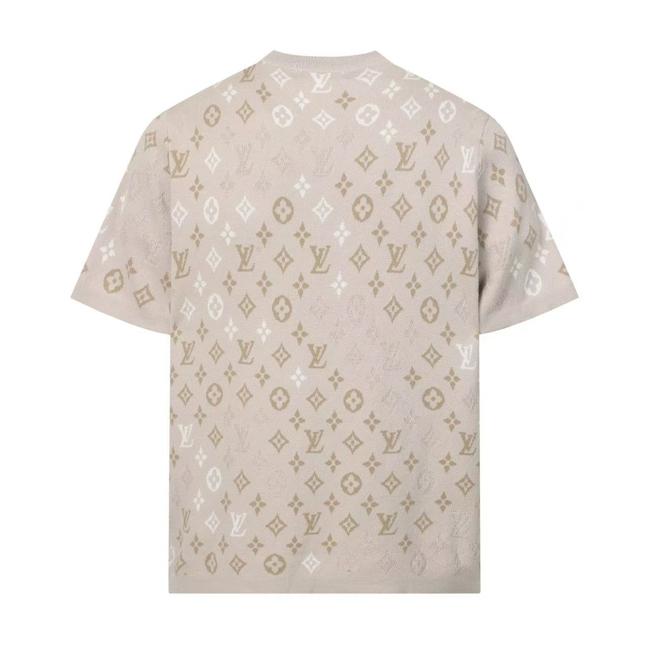 LV Jacquard Wool-Blend T-Shirt
