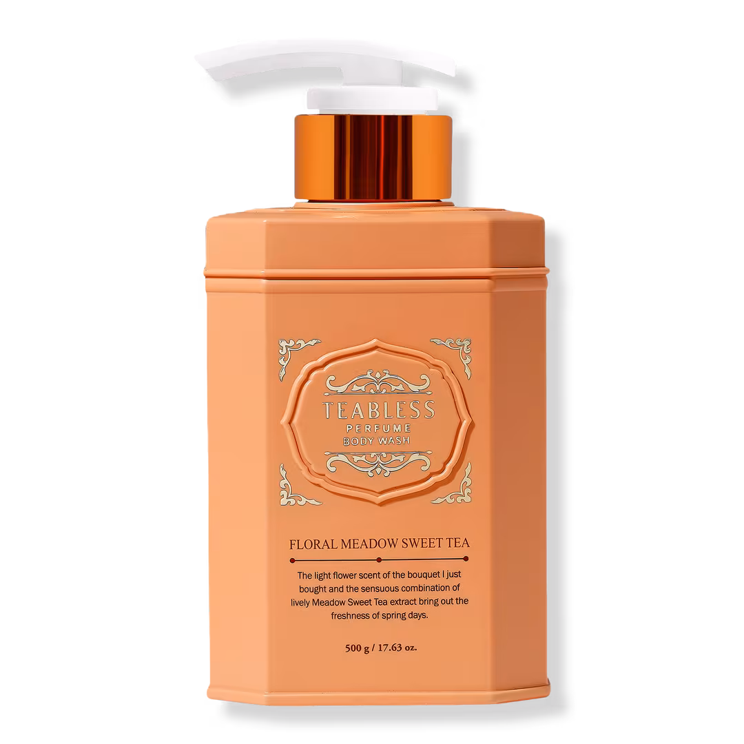 TEABLESS  Perfume Body Wash Floral Meadowsweet Tea