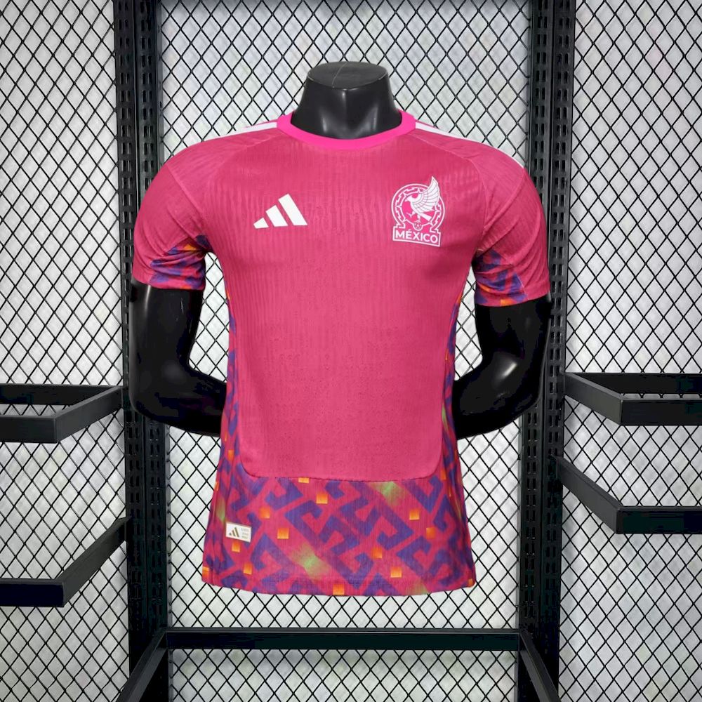 Mens Mexico 2026 World Cup Goalkeeper Jersey Player Version