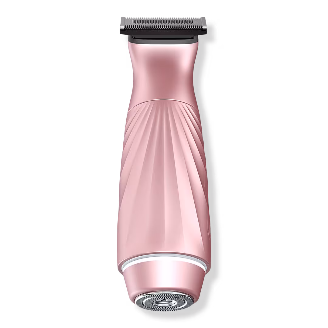 LILA by Akunbem  Painless 2-in-1 Electric Body Hair Trimmer/shaver- Adjustable Magnetic Blades, Waterproof