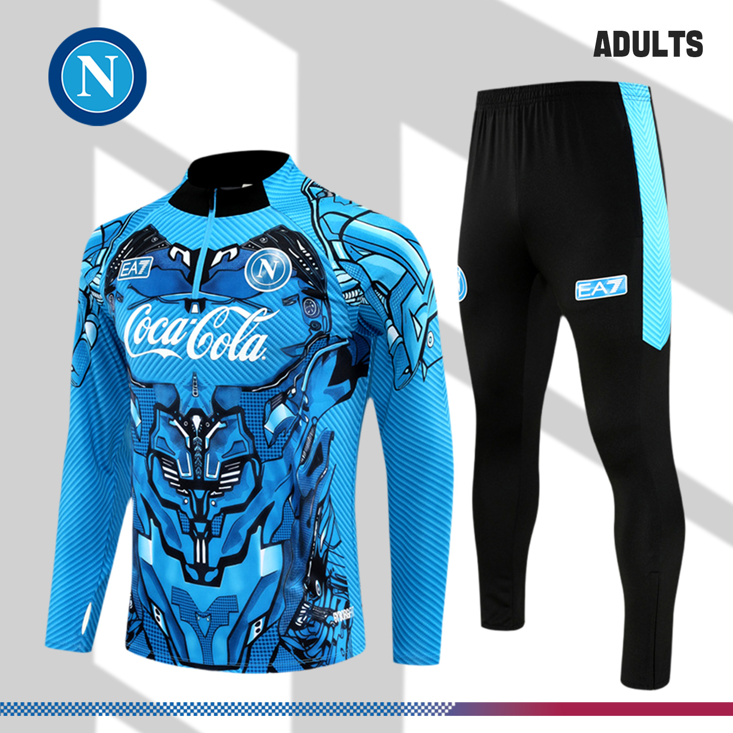 2025/2026 Napoli City Adult Half Zip Training Suit (Adult Kit)