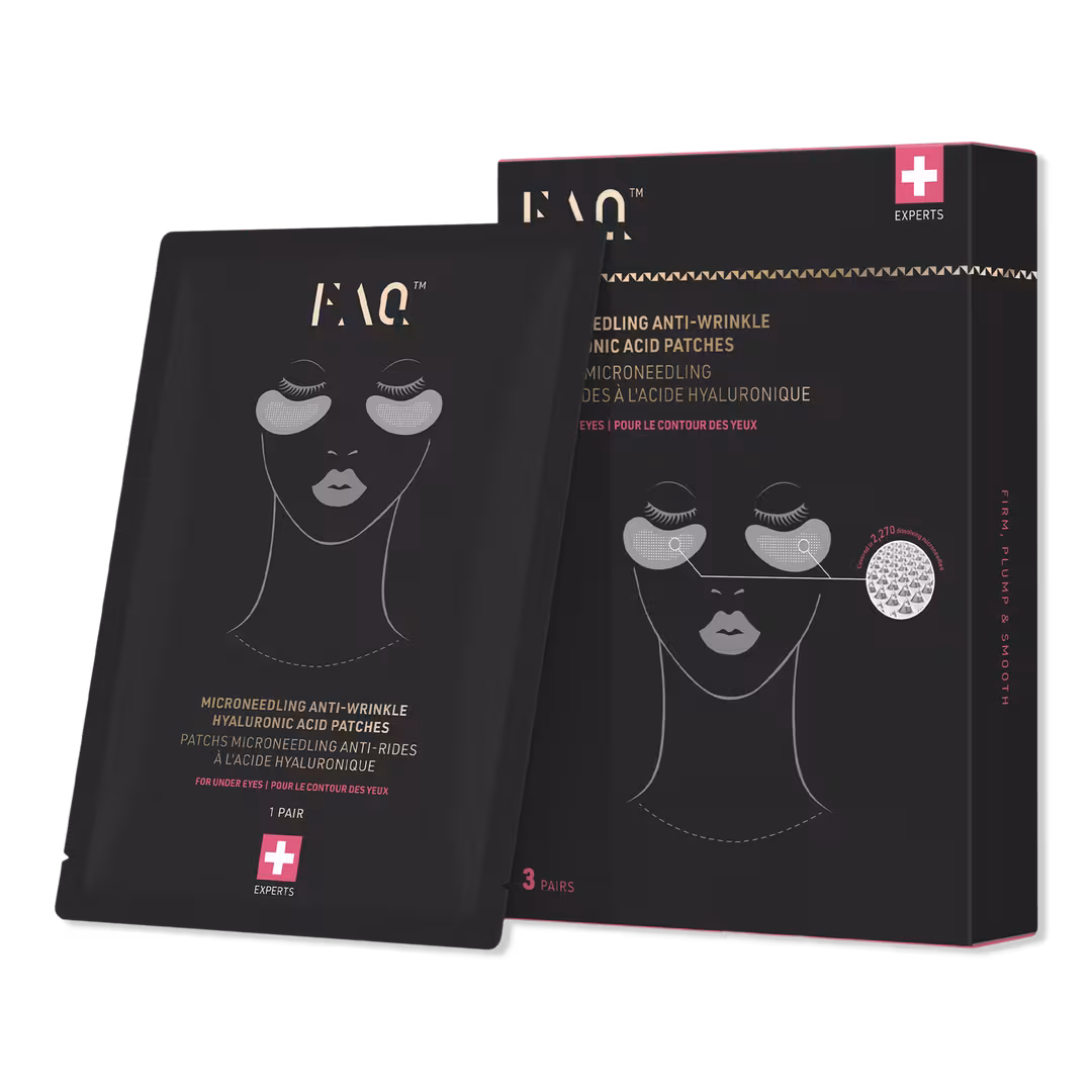 FOREO  FAQ Microneedling Hyaluronic Acid Patches For Under Eyes