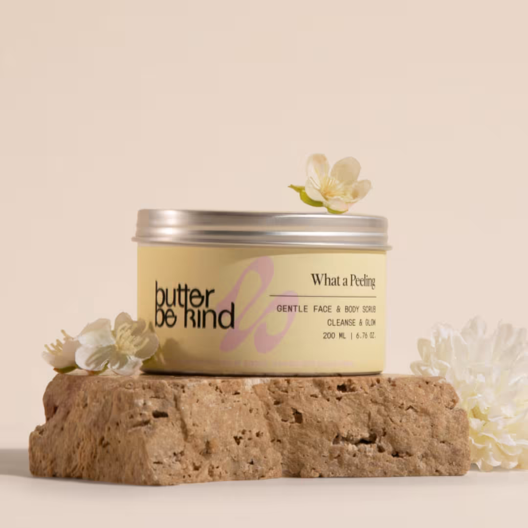 Butter Be Kind  What A Peeling – 3-in-1 Natural Face and Body Scrub