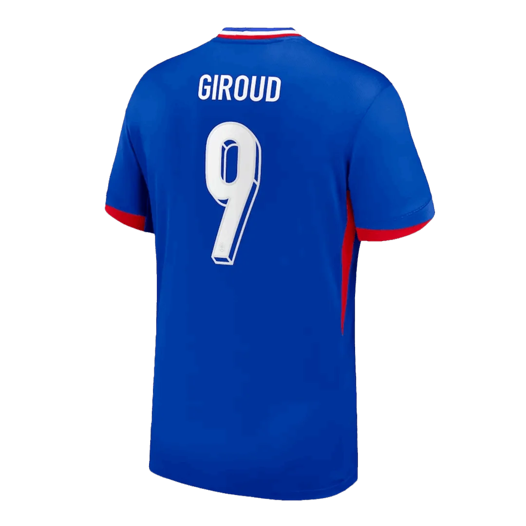 GIROUD #9 France Home Soccer Jersey Euro 2024