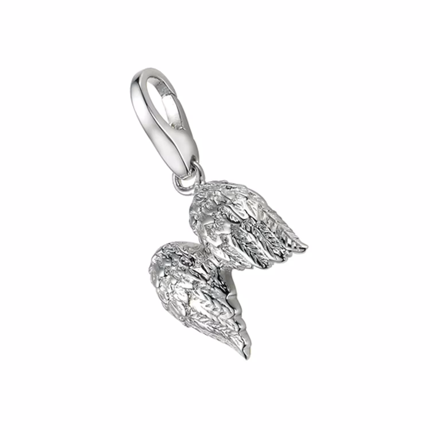 Charm Flügel zweiteilig, Silber 925