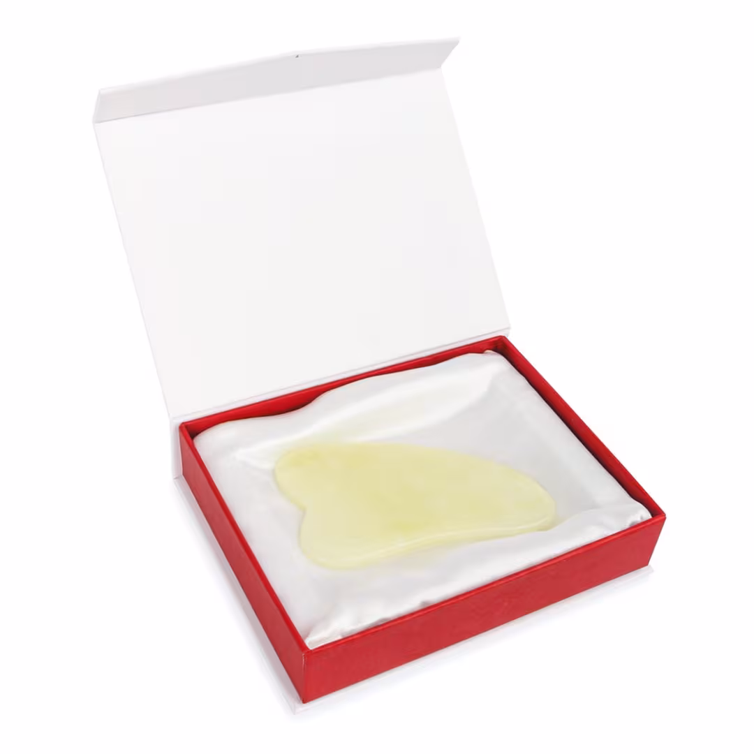 White Lotus Beauty  Genuine Crystal Gua Sha- Chemical Free Jade