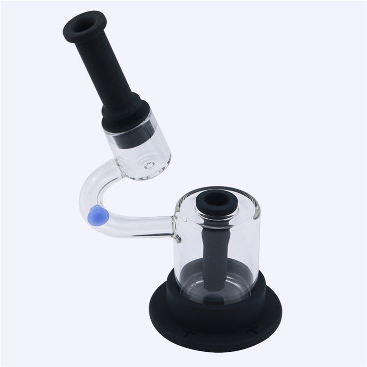 8 Microscope LED Luminous Silicone Dab Rig