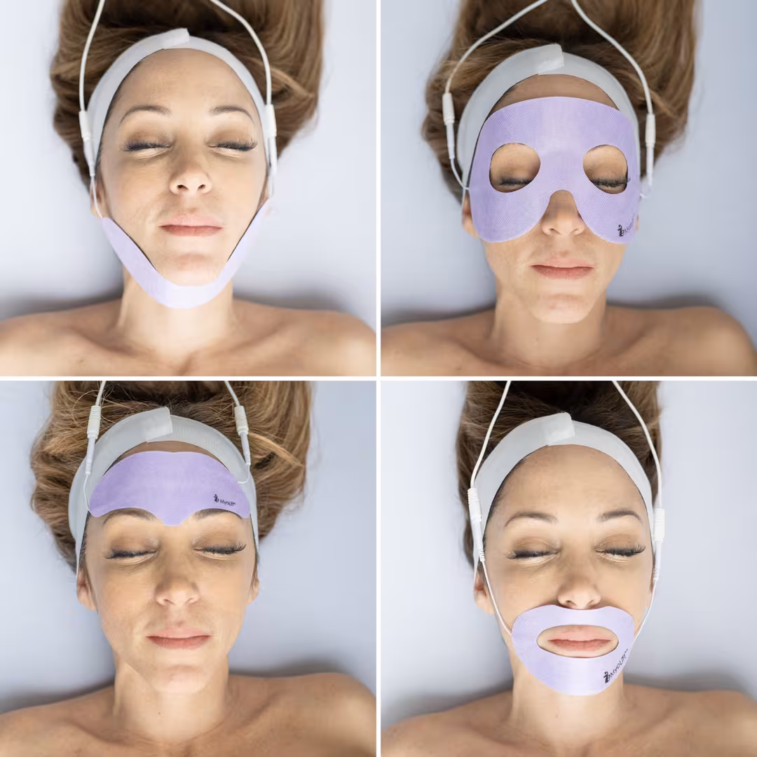 7 E Wellness  Conductive Mask Attachments - Set of 5