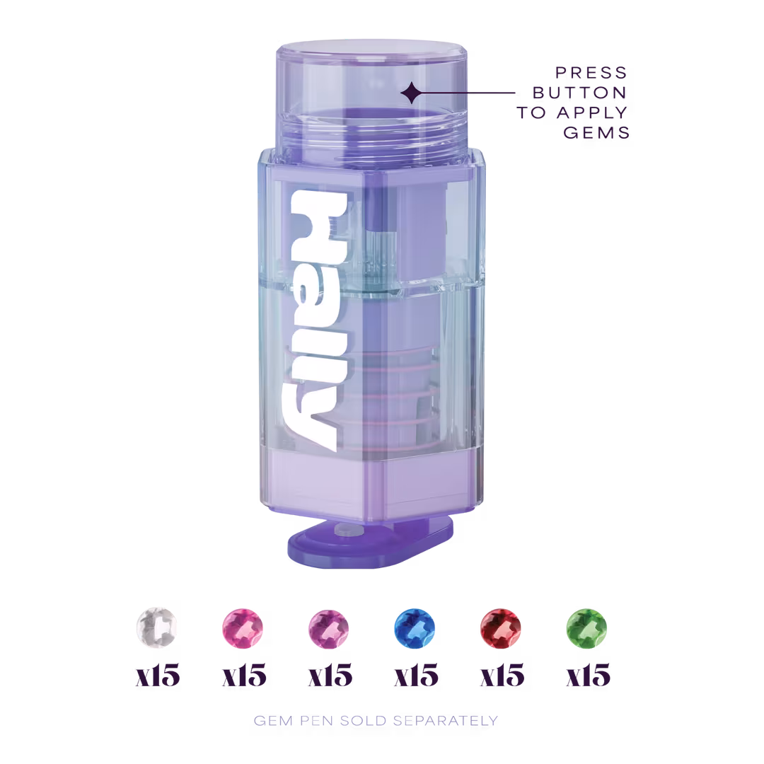 HALLY  Gem Pen Hair Gem Refill Set
