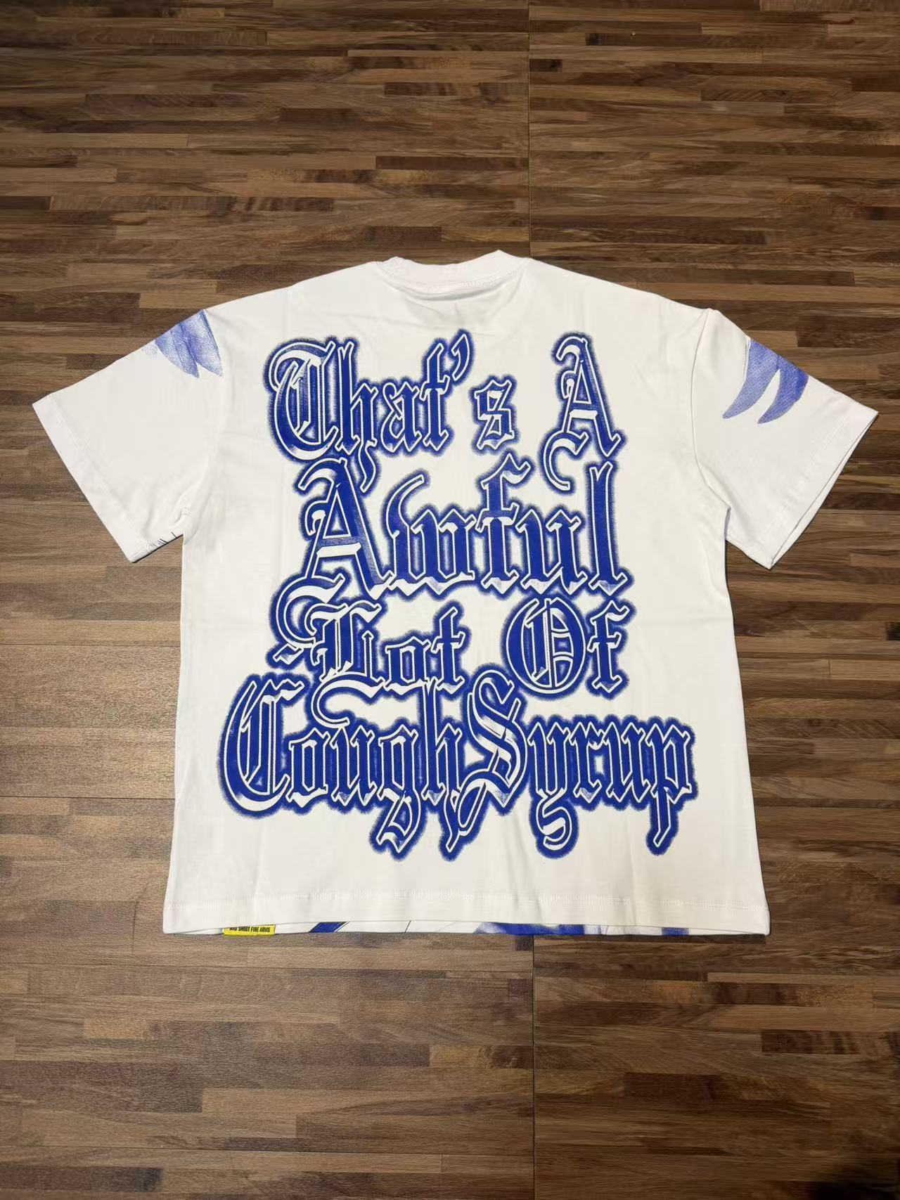 Simple and trendy loose casual T-shirt .Style 2