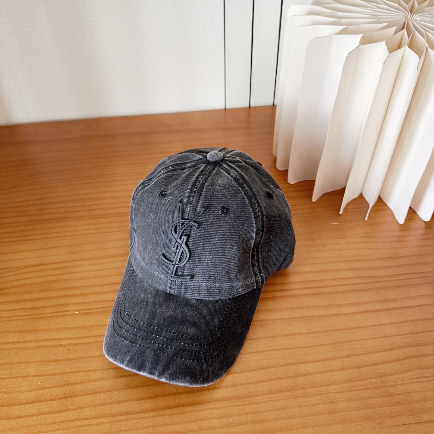 YSL Logo Baseball Cap