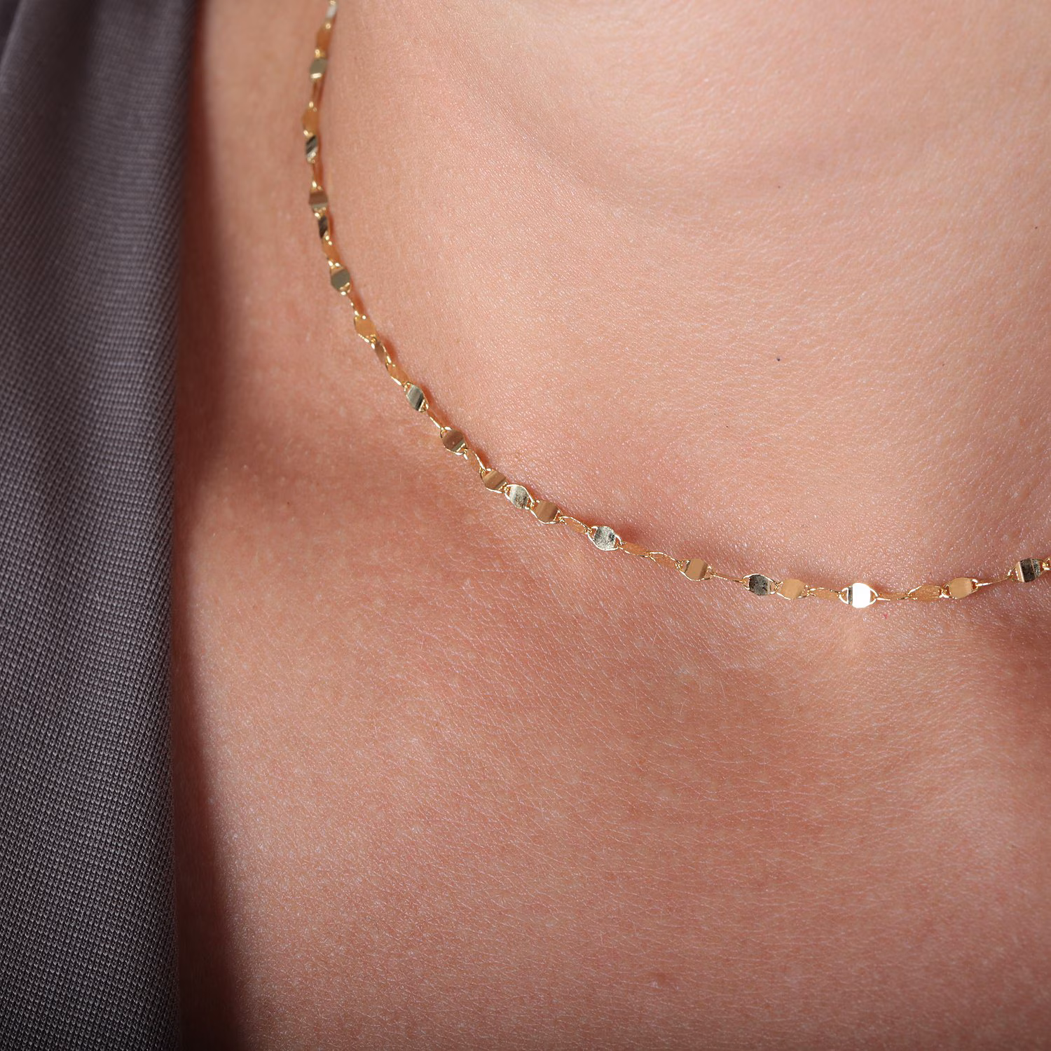 Kette 585er Gelbgold