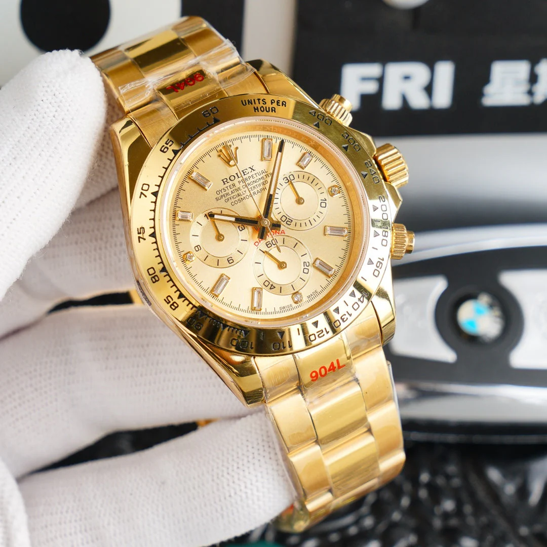 Rolex Watch DAYTONA GOLD 40MM DIAMOND NUMERALS Watch