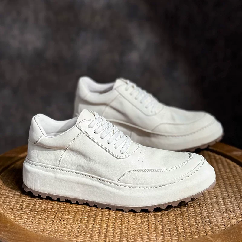 High-end horse leather sneakers
