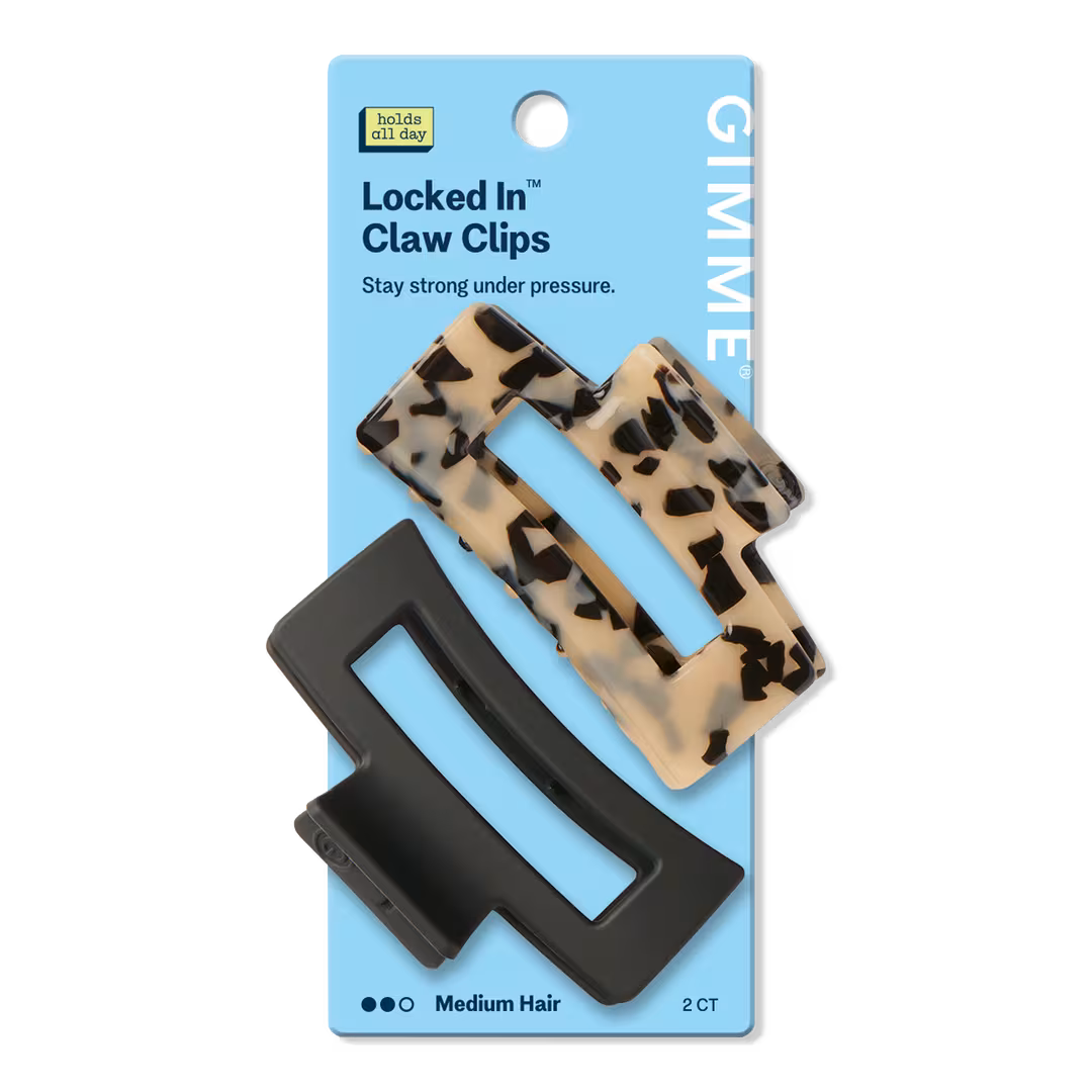 GIMME beauty  Rectangle Claw Clip for Medium Hair
